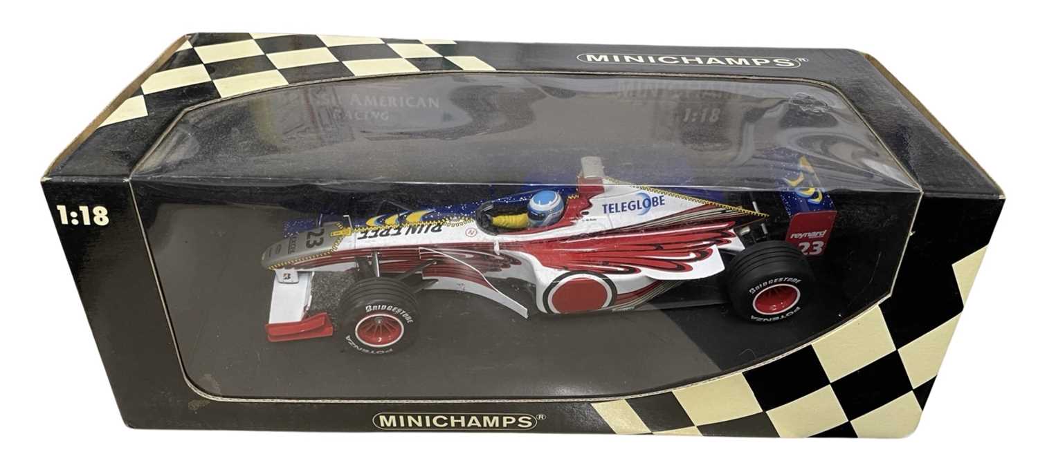 Lot 195 - A boxed Minichamps 1:18 scale model, Bar 01,