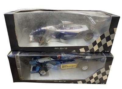 Lot 219 - A pair of boxed Paul's Model Art 1:18 scale...