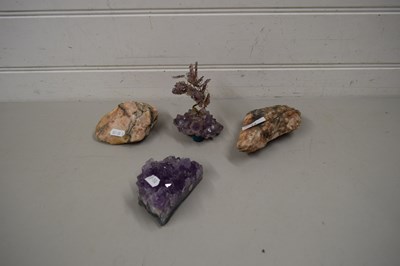 Lot 72 - MIXED LOT OF QUARTZ AND OTHER MINERAL SAMPLES