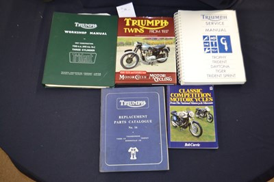 Lot 83 - One packet: Various motorcycling interest...