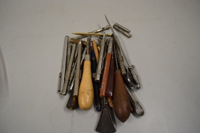 Lot 108 - COLLECTION OF VARIOUS BUTTON HOOKS AND OTHER...