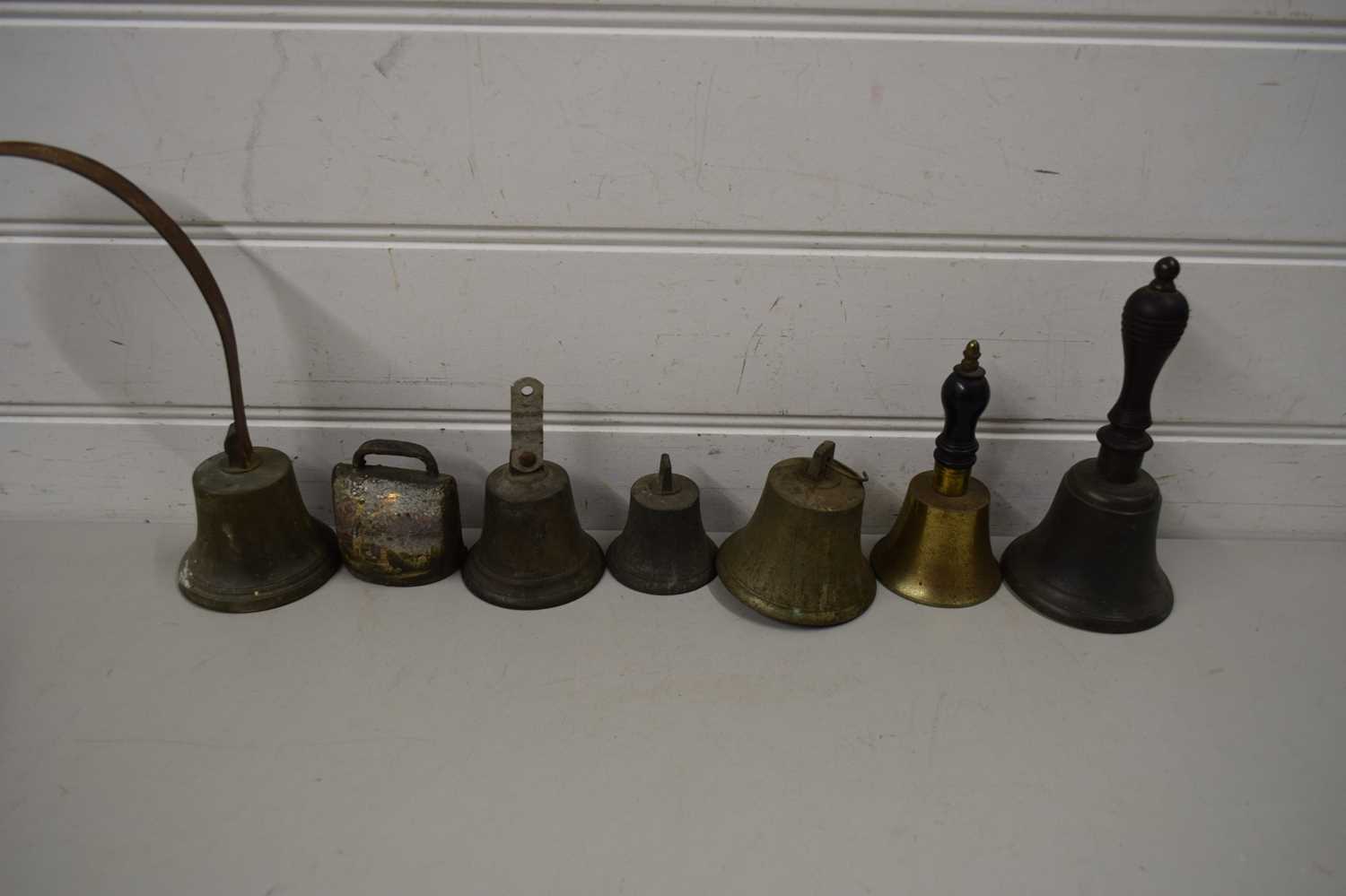 Lot 111 - COLLECTION OF HAND BELLS AND SERVANTS BELLS
