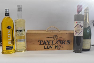 Lot 155 - A Magnum of 1974 Taylors LB vintage Port (in...