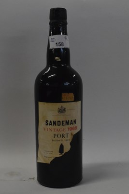 Lot 158 - 1966 Sandeman Vintage Port