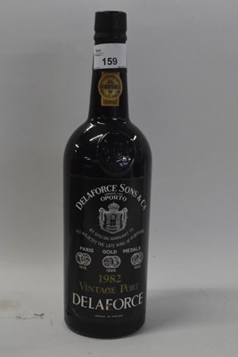 Lot 159 - 1982 Delaforce Vintage Port