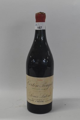 Lot 167 - 1953 Corton Pougets, Louis Latour