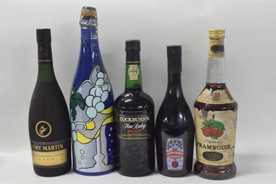 Lot 182 - Cherry Brandy Liqueur, Boudier, Remy Martin...