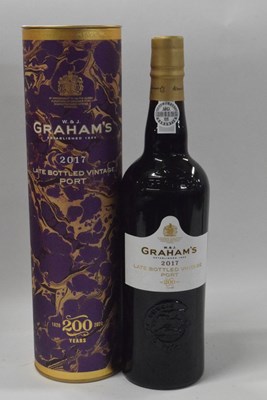 Lot 193 - 2017 Grahams LB Port (in gift tube)