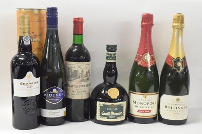 Lot 197 - 1979 Ch La Tour de Mons, Margaux, 2015 Grahams...