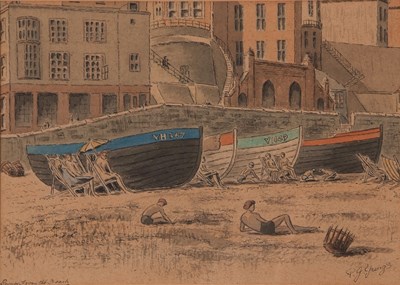 Lot 41 - P.J.Youngs (British, 20th century), "Cromer...