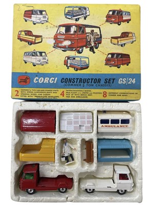 Lot 84 - A boxed Corgi Constructor Set (Commer 3/4 Ton...