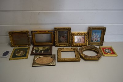 Lot 176 - MIXED LOT VARIOUS SMALL FRAMED PICTURES