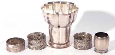 Lot 172 - Mixed Lot comprising a small Dutch white metal...