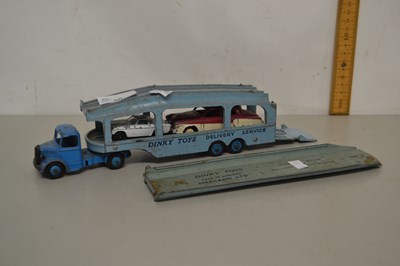 Lot 50 - A Dinky Toys car transporter