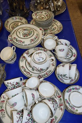 Lot 208 - QUANTITY OF INDIAN TREE PATTERN TEA  AND TABLE...