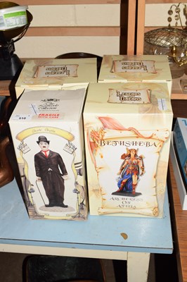 Lot 510 - THREE LEGENDS AND DREAMS FIGURES WITH BOXES...