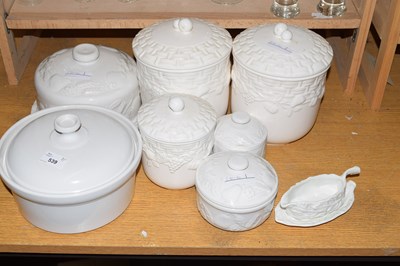 Lot 539 - QUANTITY OF ST MICHAEL KITCHEN STORAGE JARS...