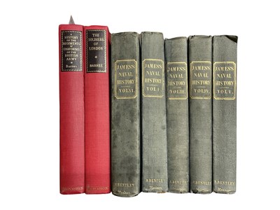 Lot 177 - Military history: WILLIAM JAMES: THE NAVAL...