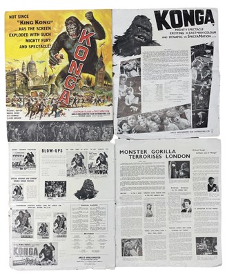 Lot 84 - A collection of press ephemera for 1961 film...