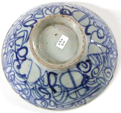 Lot 261 - A Chinese porcelain bowl with a Ming style...