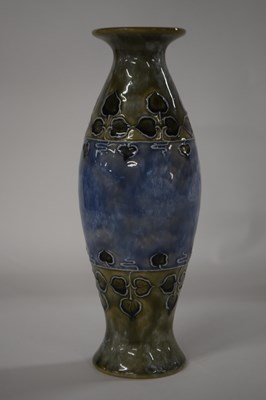 Lot 302 - A Royal Doulton Art Nouveau vase by Elisa...