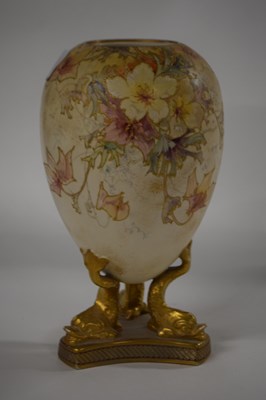 Lot 311 - A Doulton Burslem vase, 19th Century, the...