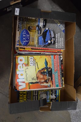 Lot 609 - BOX OF VARIOUS VINTAGE MAGAZINES