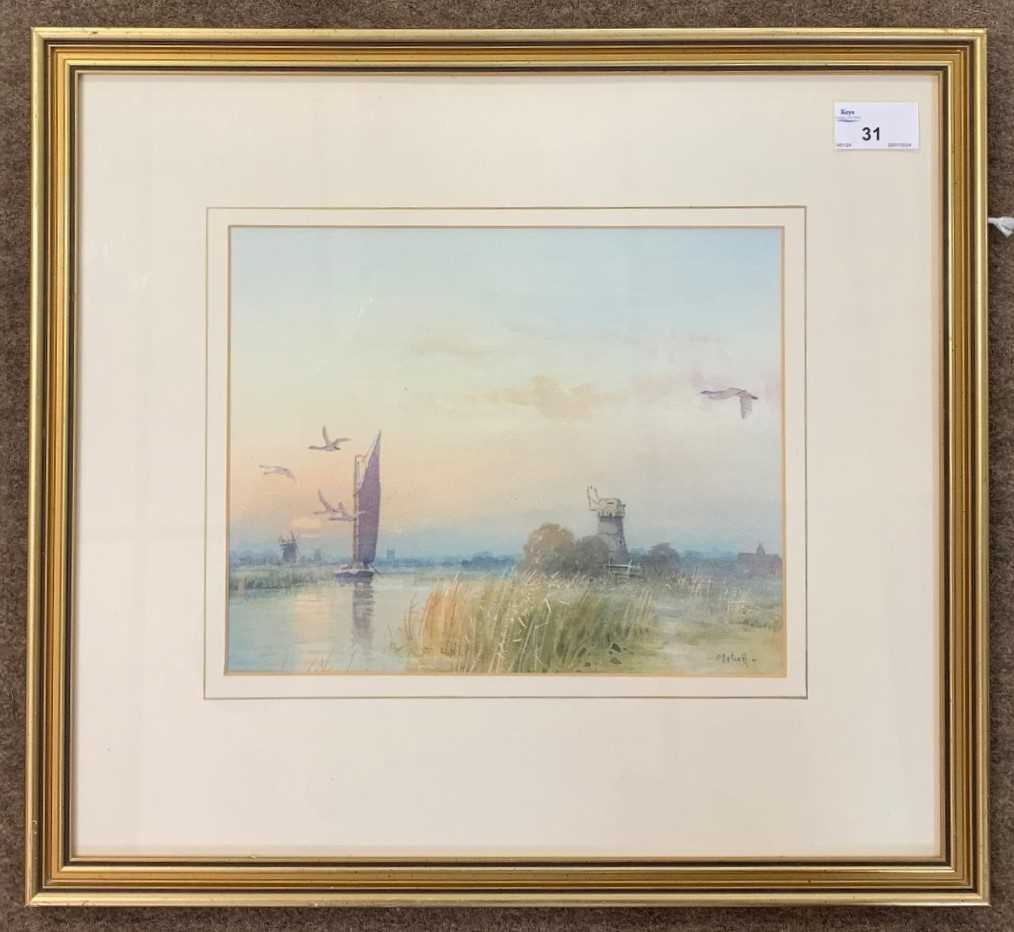 Lot 31 - Peter Metcalf (British, 1944-2004), River Bure,...