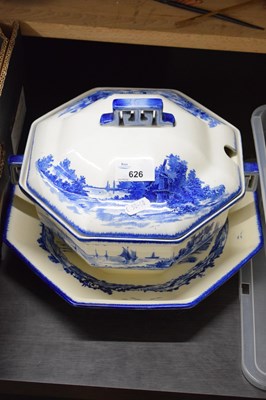 Lot 626 - ROYAL DOULTON NORFOLK PATTERN SOUP TUREEN AND...