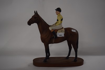 Lot 339 - A Beswick horse model of Arkle with Pat Taaffe...