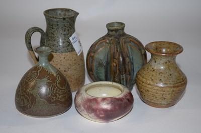 Lot 359 - A group of Studio Pottery wares including...