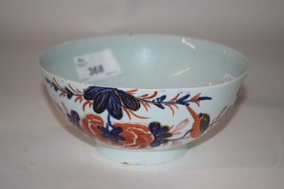 Lot 368 - A Vauxhall porcelain bowl circa 1770 with an...