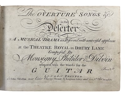 Lot 249 - A collection of various bound sheet music...