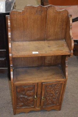 Lot 458 - Late 19th or early 20th Century carved oak...