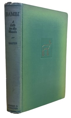 Lot 3 - FELIX SALTEN AND KURT WEISE (Illus): BAMBI,...