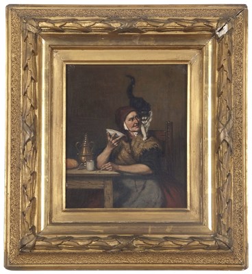 Lot 530 - Guslav Michel (German, b.1838), Interior scene...