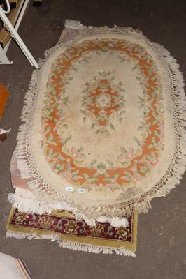 Lot 687 - THREE VARIOUS SMALL RUGS