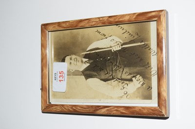 Lot 135 - Signed photo to Sidney Lee, signed by Walter...