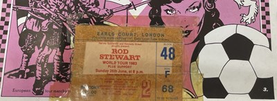 Lot 129 - A mixed lot of 1980s-2000s tour programmes, to...