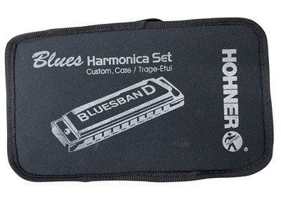 Lot 146 - A set of cased blues harmonicas by Hohner