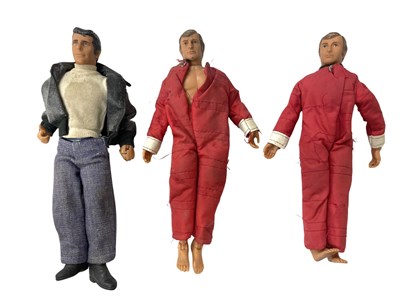 Lot 103 - Three vintage TV action figures, to include:  -...