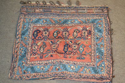 Lot 548 - A Belouch saddle bag type wall hanging...