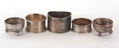 Lot 79 - Mixed Lot: A pair of German white metal...
