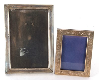 Lot 52 - Mixed Lot: George V silver photograph frame of...