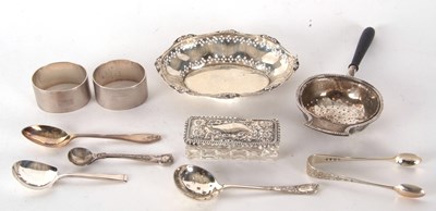 Lot 54 - Mixed Lot: Pair of George VIsilver serviette...