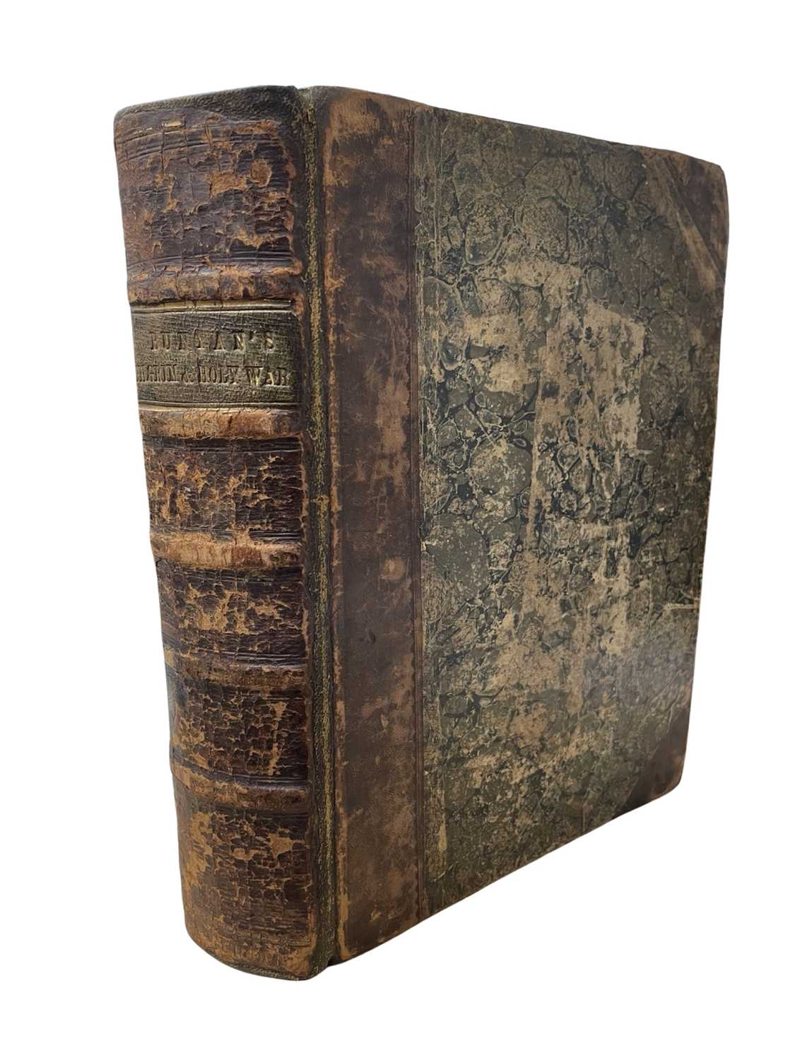 Lot 169 - JOHN BUNYAN: BUNYAN'S PILGRIM AND HOLY WAR,...