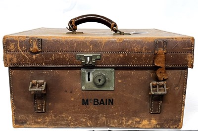 Lot 87 - Early 20th Century part cased travelling...