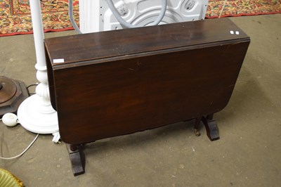 Lot 826 - LATE VICTORIAN MAHOGANY SUTHERLAND TYPE DROP...