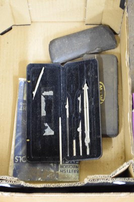 Lot 833 - BOX OF TECHNICAL DRAWING INSTRUMENTS