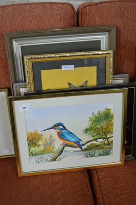 Lot 848 - MIXED LOT OF PICTURES TO INCLUDE R DOBSON,...